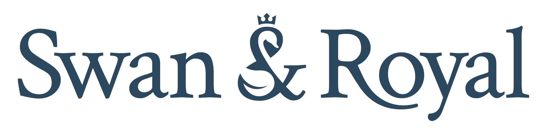 Swan & Royal Logo Blue